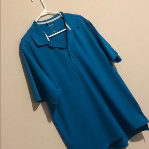 Blue Adidas Polo